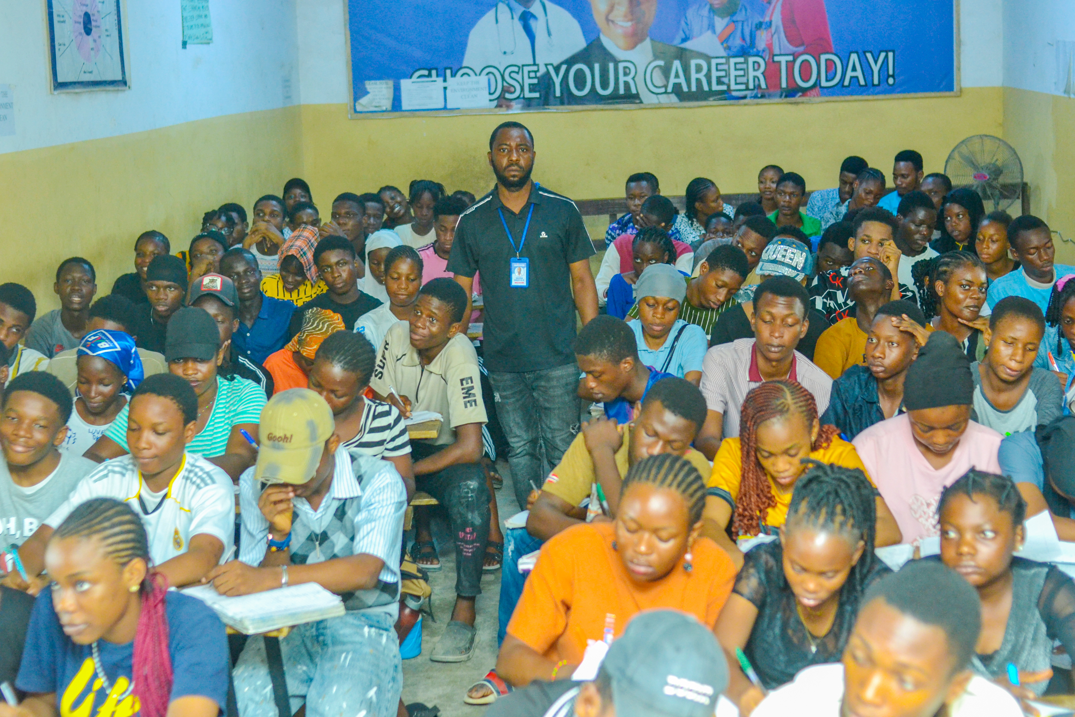 Students in class at Geosolution